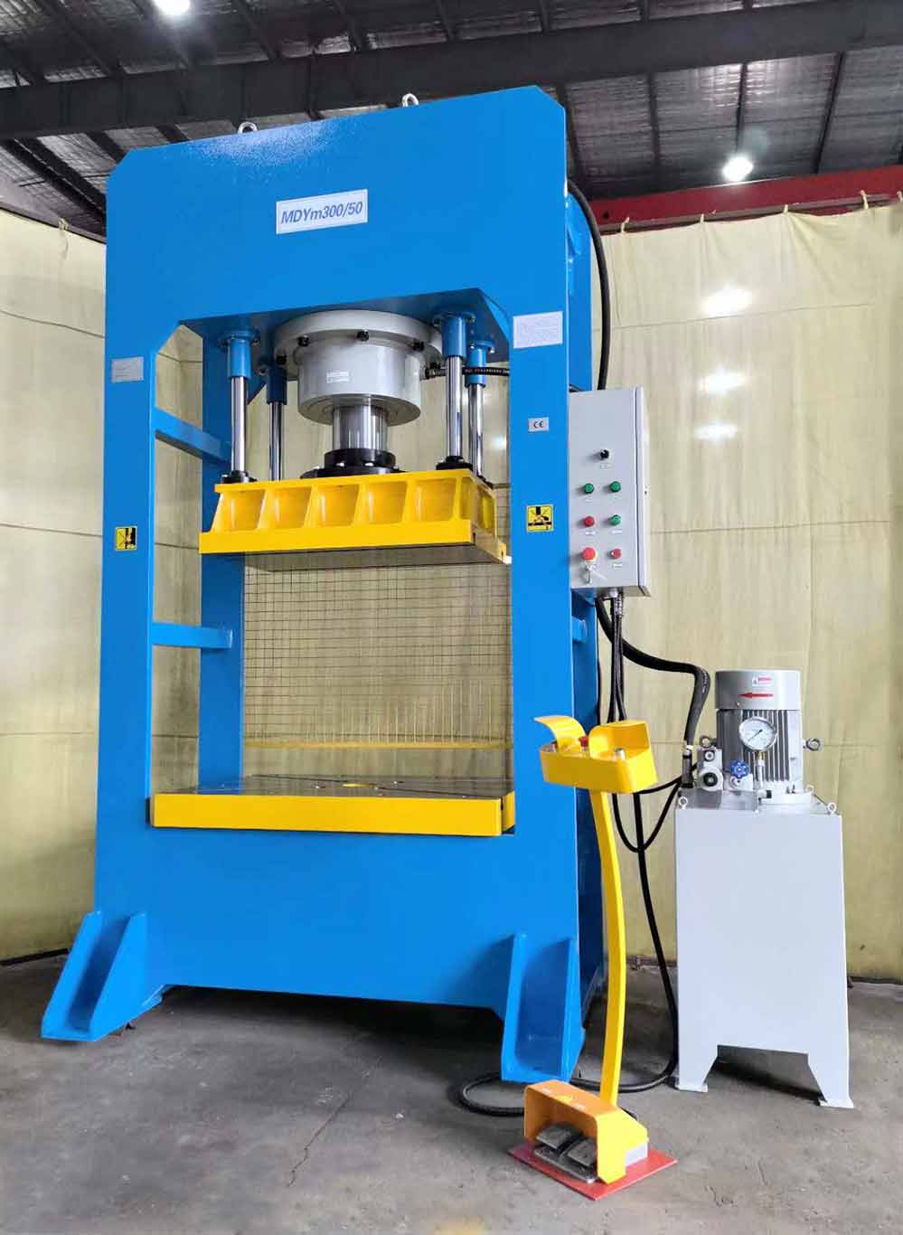 Hydraulic press machine structure, simple, economical, and practical - independe-扬州市天宇机电设备有限公司