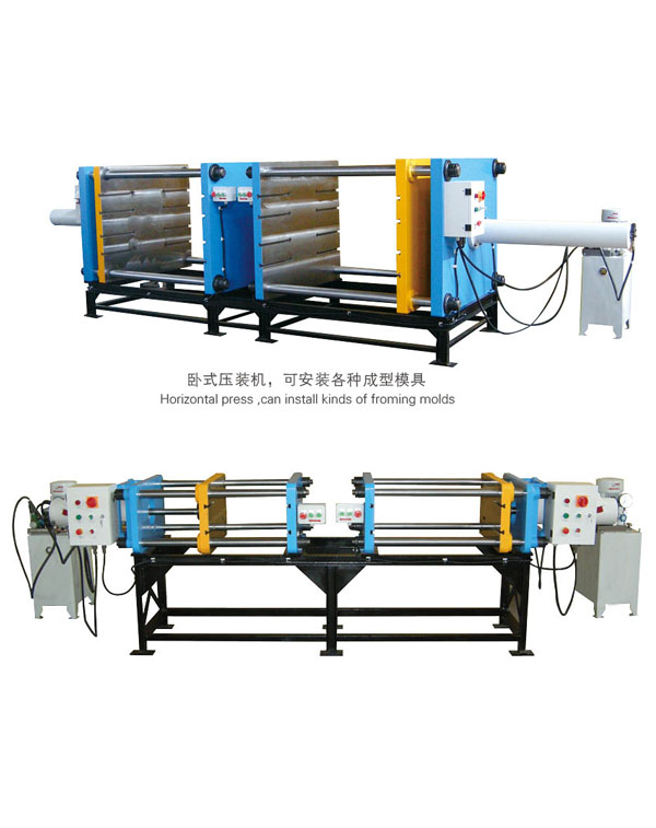 卧式压装机，可安装各种成型模具-扬州市天宇机电设备有限公司